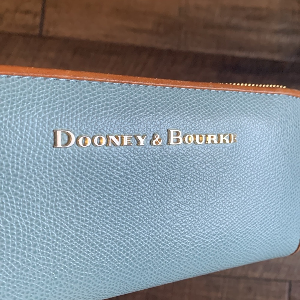 Dooney & Bourke Teal and Pink/Red Wallet